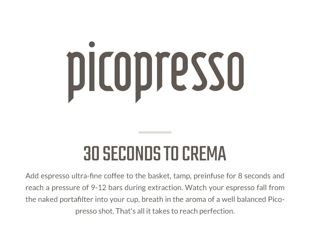 Cafeteira Portátil Picopresso - WACACO
