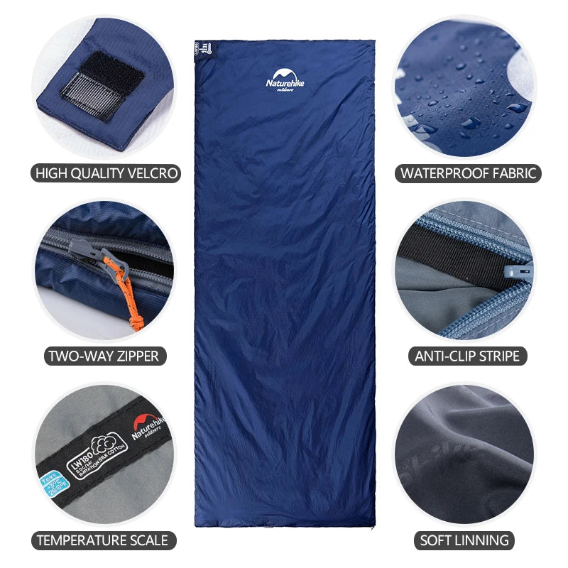 Saco de Dormir Ultra Leve 15℃~5℃ - Naturehike