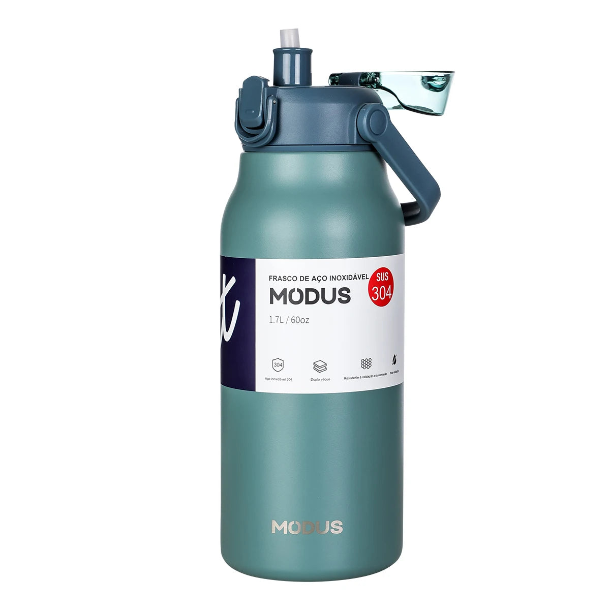 Garrafa Térmica de 1,7 Litros em Inox - MODUS