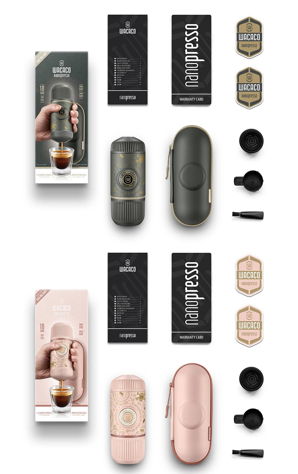 Cafeteira Portátil Nanopresso - WACACO