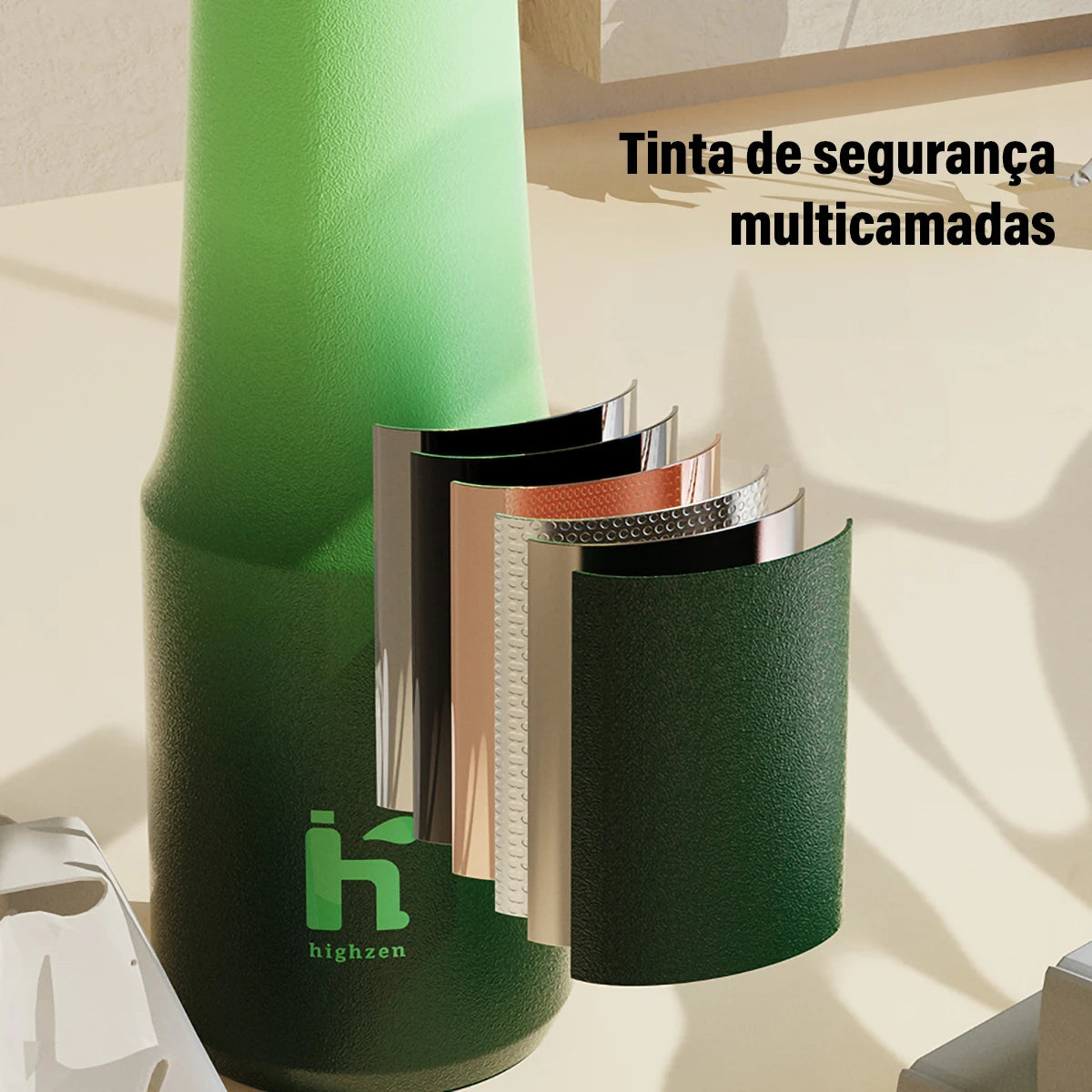 Garrafa térmica Isolamento Duplo 500ml - MODUS