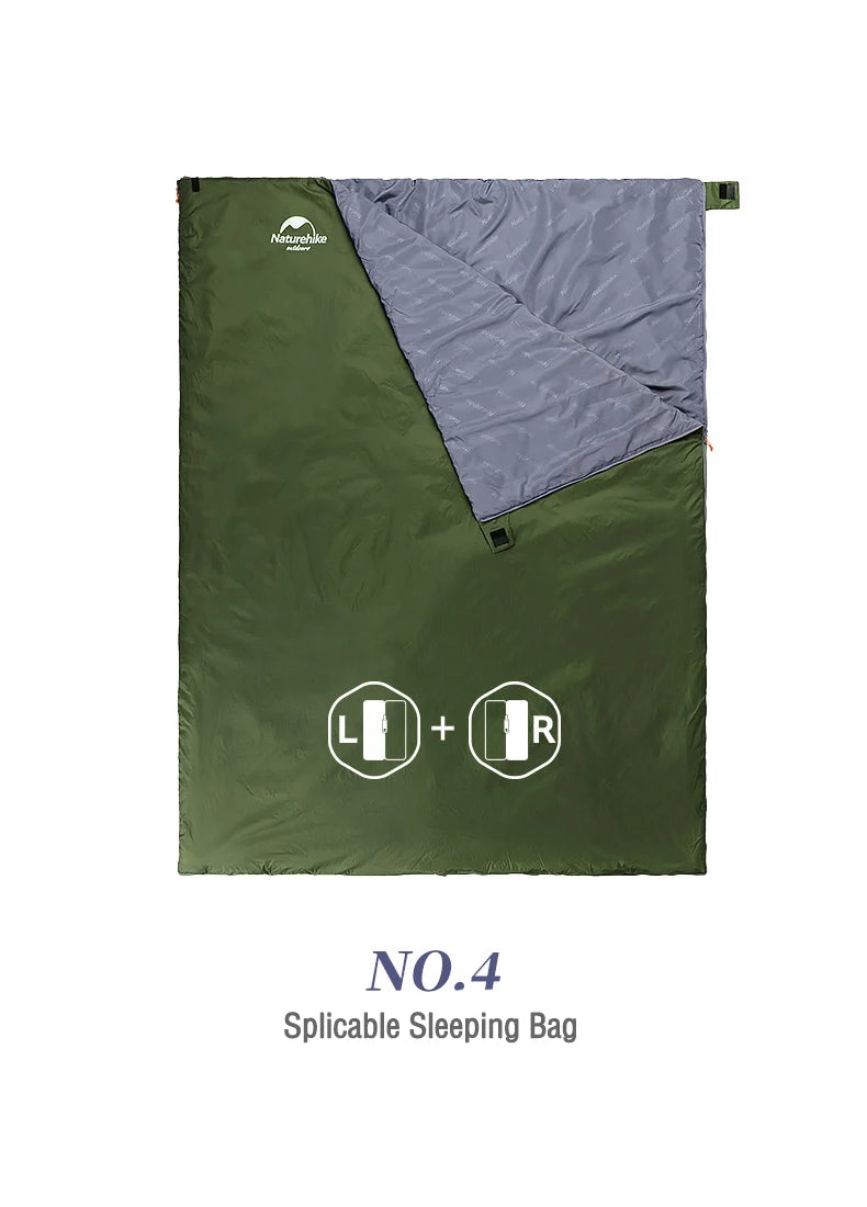 Saco de Dormir Ultra Leve 15℃~5℃ - Naturehike