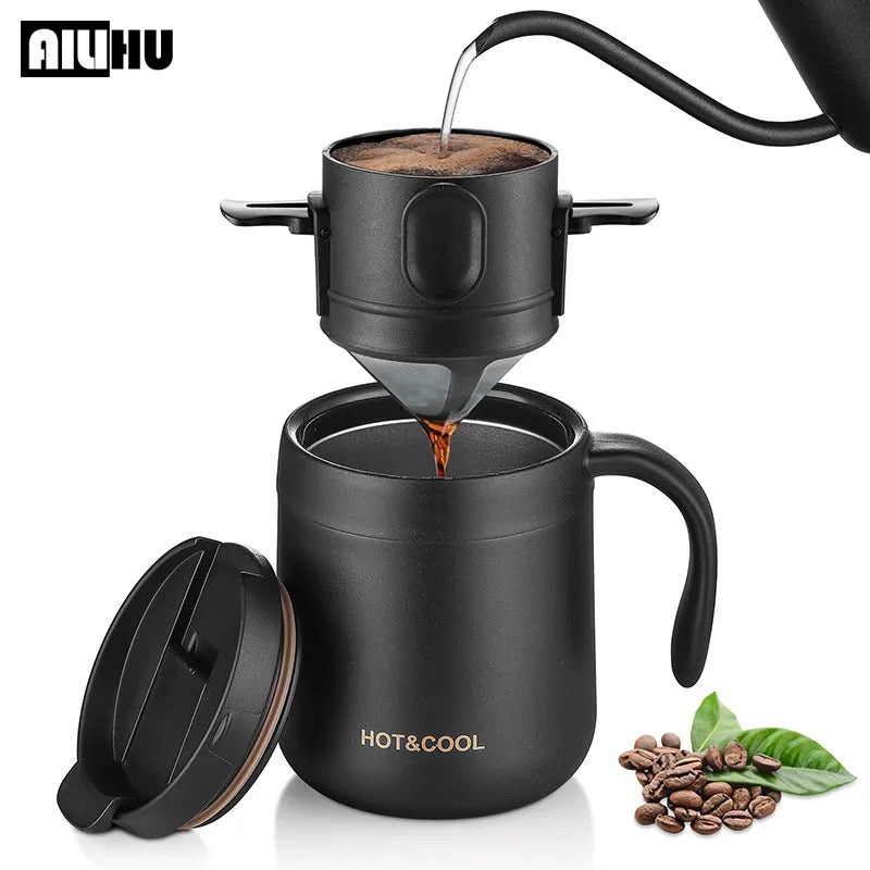 Filtro de Café Portátil de Aço Inox 304