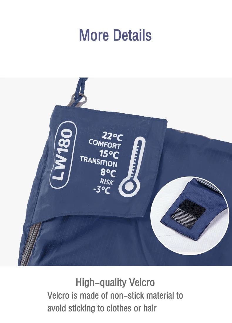 Saco de Dormir Ultra Leve 15℃~5℃ - Naturehike