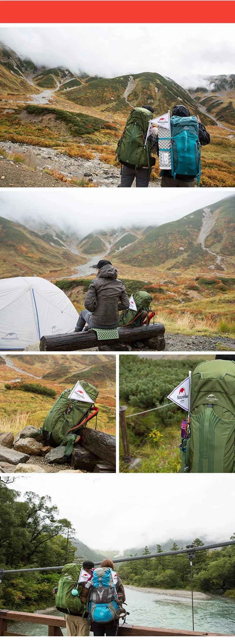 Mochila Could Path 55L - Naturehike