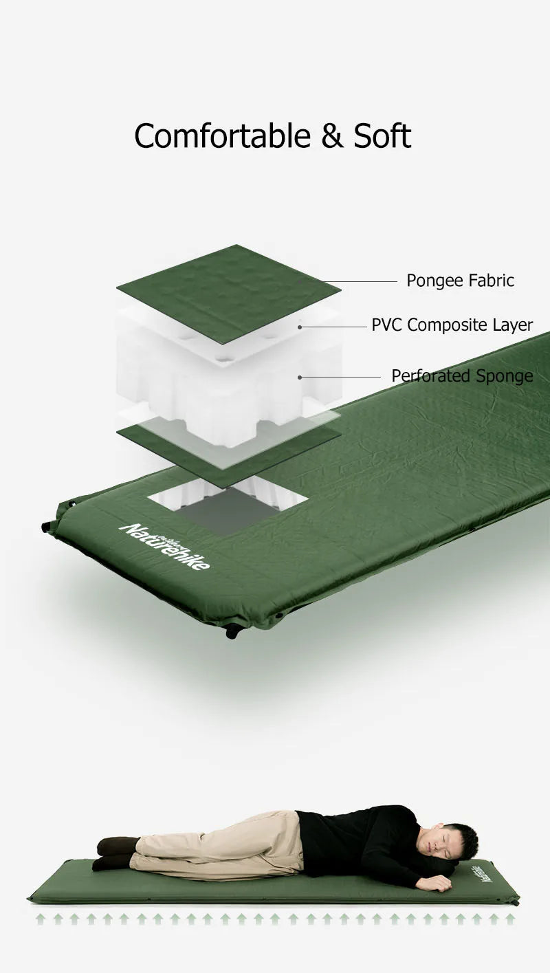 Colchão auto-inflável - Naturehike