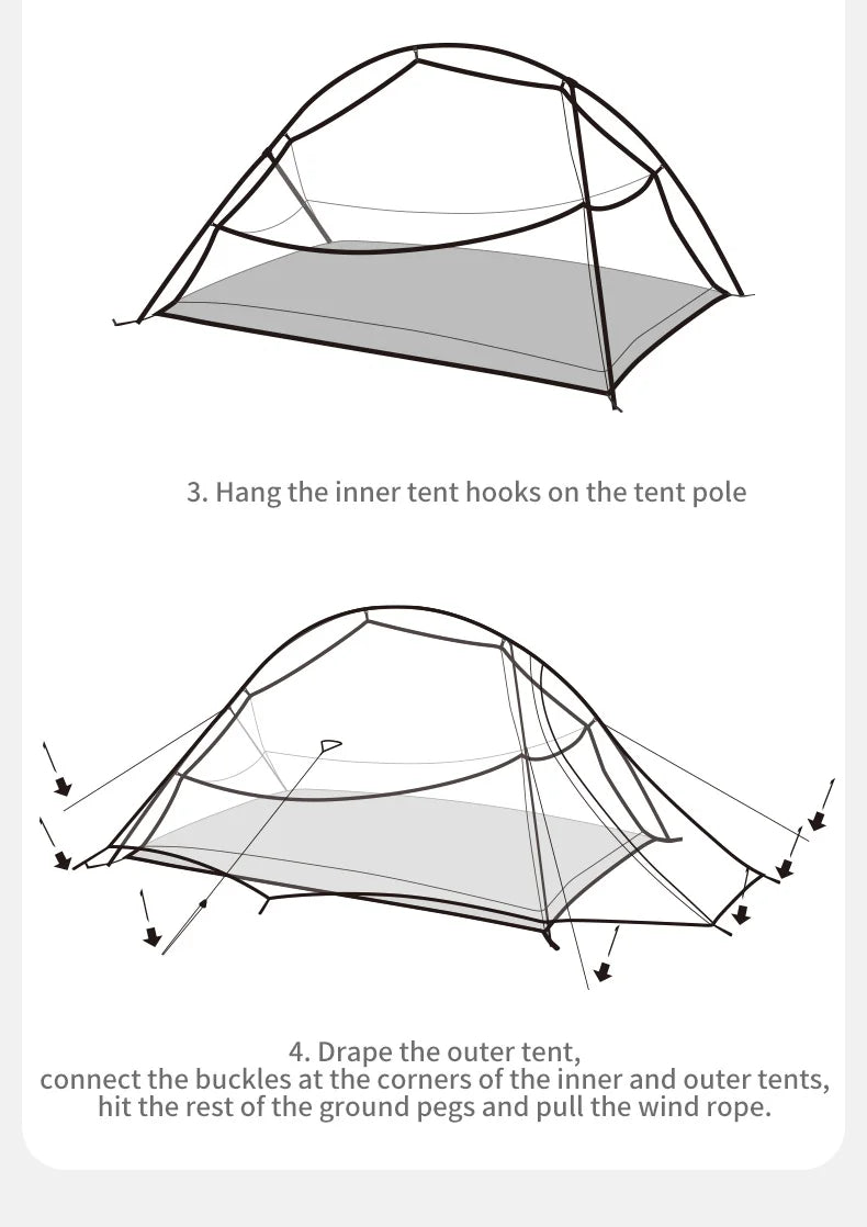 Barraca Cloud Up Pro - Naturehike